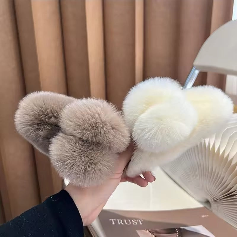 FLUFFY hair clip