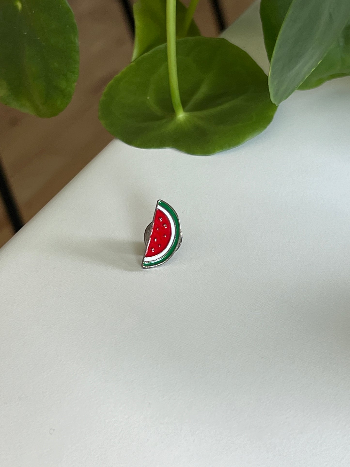 Watermelon brooch