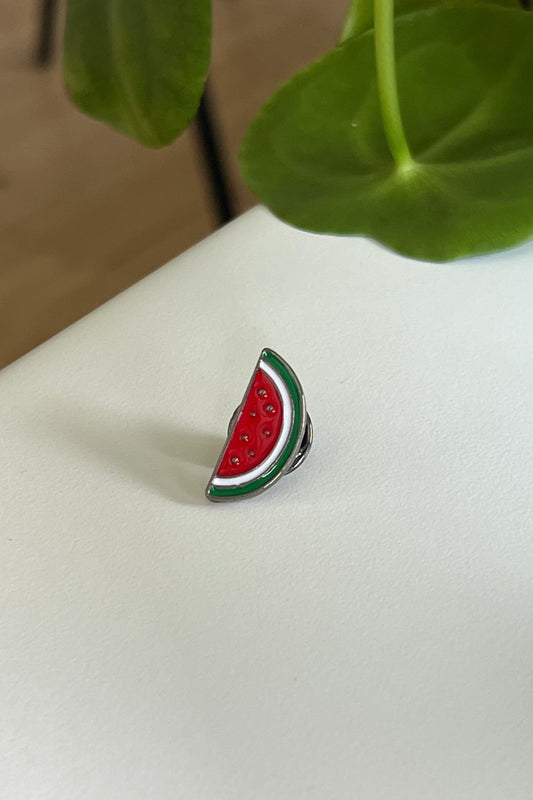 Watermelon brooch