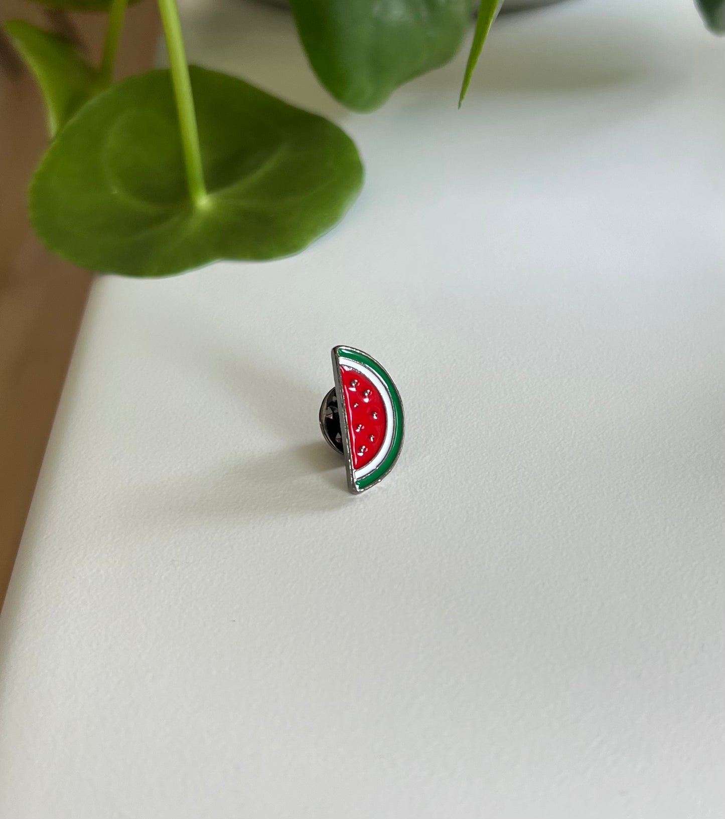 Watermelon brooch