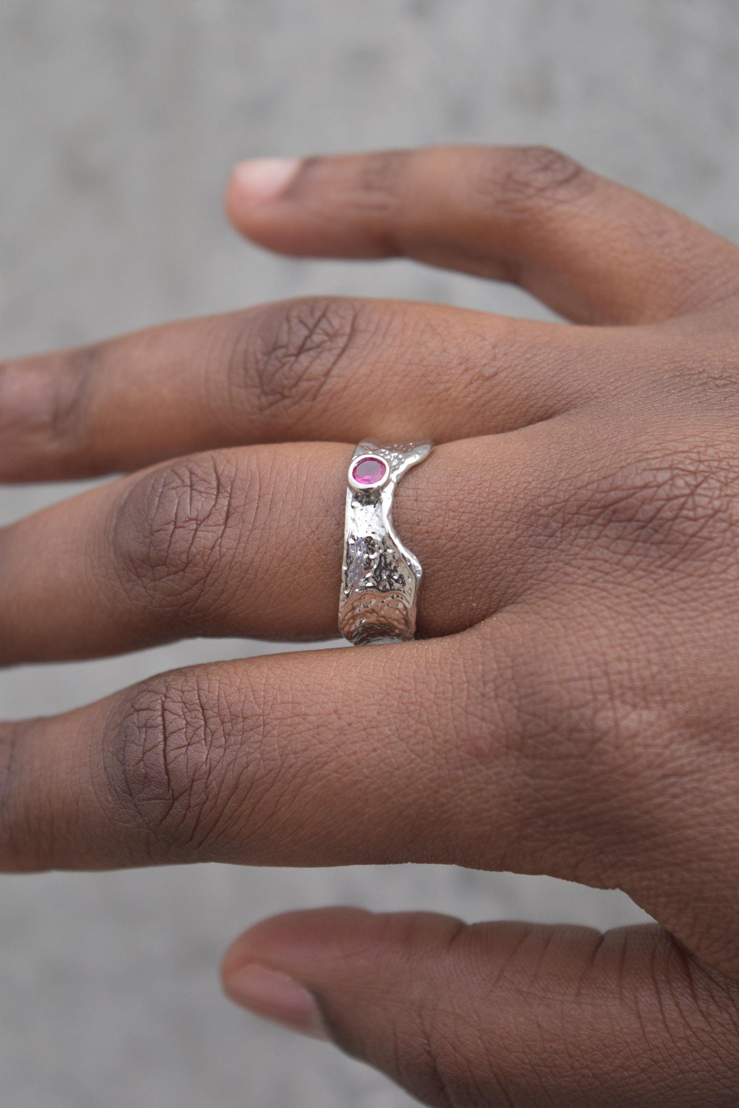 SYNTHRONITE ring